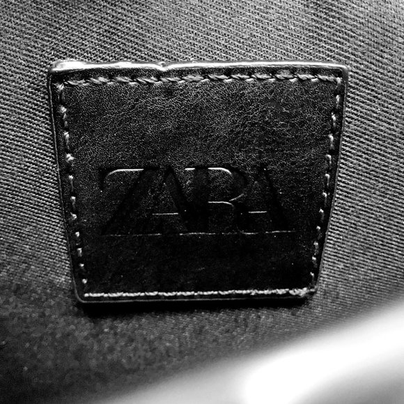 Zara Gold Studded Saddle Equestrian Crossbody Mini Handbag - Picture 9 of 11